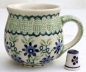 Orig. Bunzlauer Kugelbecher 0,28 l Dekor Andrea