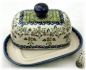Orig. Bunzlauer Butterdose 1/2, Dekor Barbara