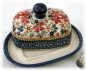 Orig. Bunzlauer Butterdose 1/2, Dekor Cornelia