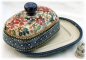 Orig. Bunzlauer Butterdose 1/2, Dekor Cornelia