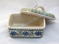 Orig. Bunzlauer Butterkästchen Dekor Andrea