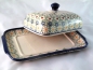 Orig. Bunzlauer Butterdose Dekor Beate