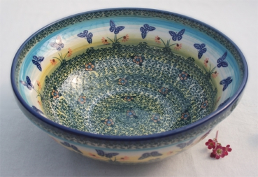 Bunzlauer Keramik Schüssel 24cm Dekor Carmen