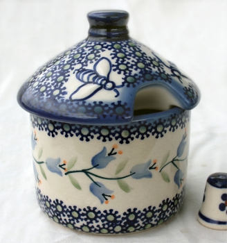 Bunzlauer Original Honigtopf Dekor Agnes
