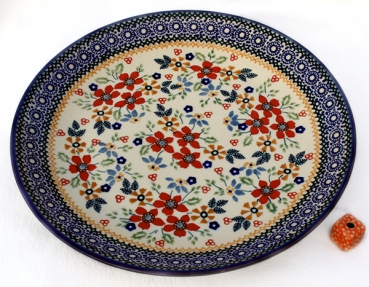 Bunzlauer Keramik Teler 25 cm Dekor Cornelia